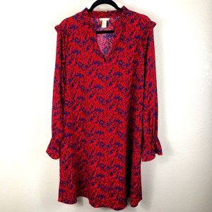 H&M Floral Shift Dress